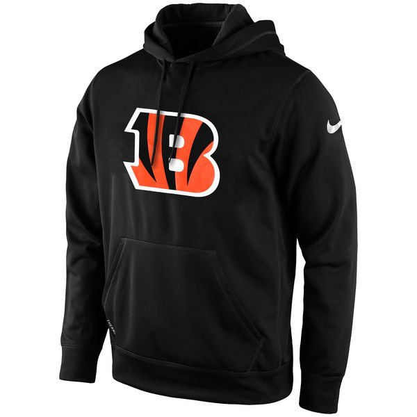 Men Cincinnati Bengals Nike KO Logo Essential Hoodie Black